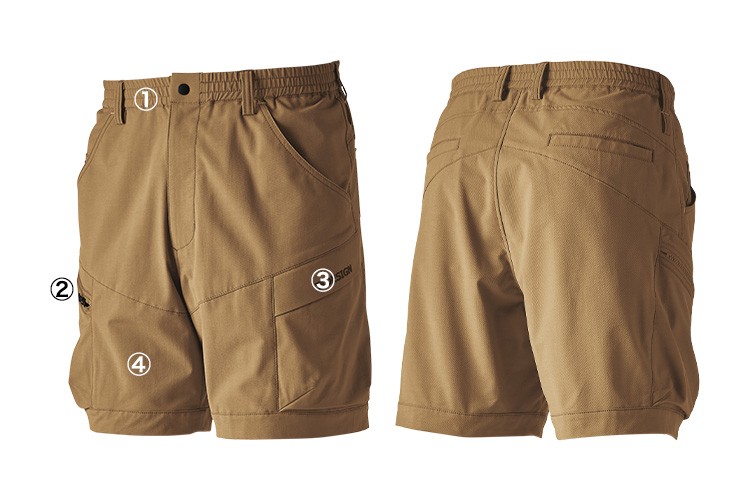 TS DESIGN TS4Dメンズニッカーズカーゴハーフパンツ 08-50345 商品詳細