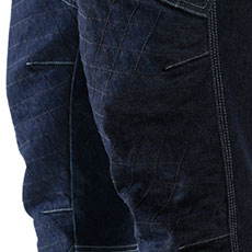 ひざ補強(刺し子仕様)