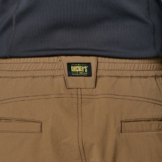 ウエストゴム、太めのベルトループ