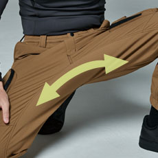 高いストレッチ性