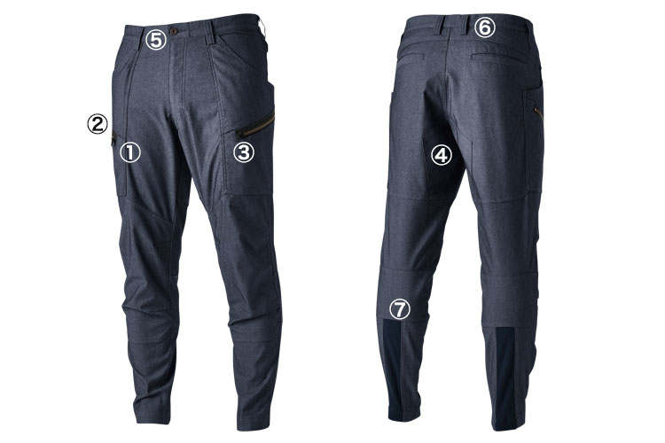 【Bk】T-WORK S size ワークパンツ ブラック WORK PANTS (×Dickies) / BLACK | detail-online-store