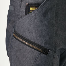 両サイドファスナーポケット