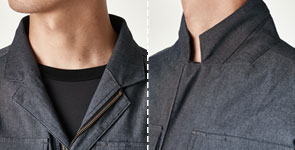 2WAY仕様の襟 TS DESIGN 5536シリーズ