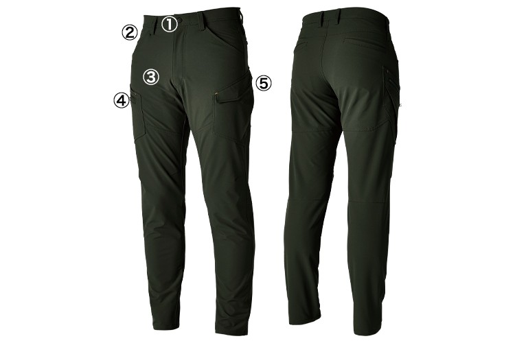 TS DESIGN TSエコダブルライトクロスメンズカーゴパンツ 08-5604 商品詳細