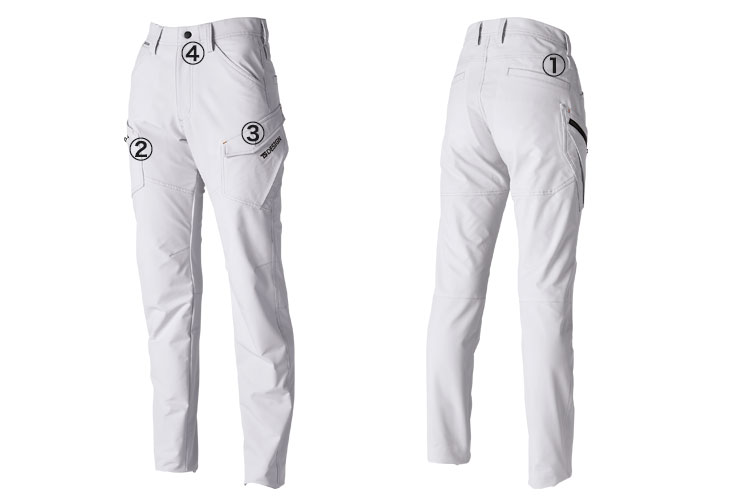 商品詳細 TS4Dエコダブルクロスレディースカーゴパンツ 56141