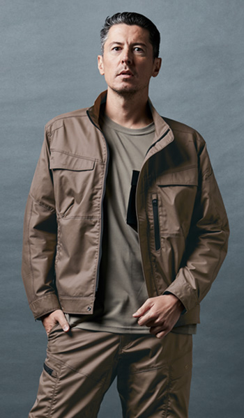 TS DESIGN TCNライトクロスジャケット 5806