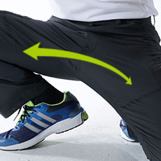 ストレッチが効いて動きやすい