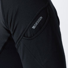 左袖部分マルチスリーブポケット使用