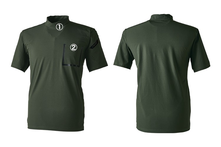 TS DESIGN TS DELTAモックネックTシャツ 08-83552 商品詳細