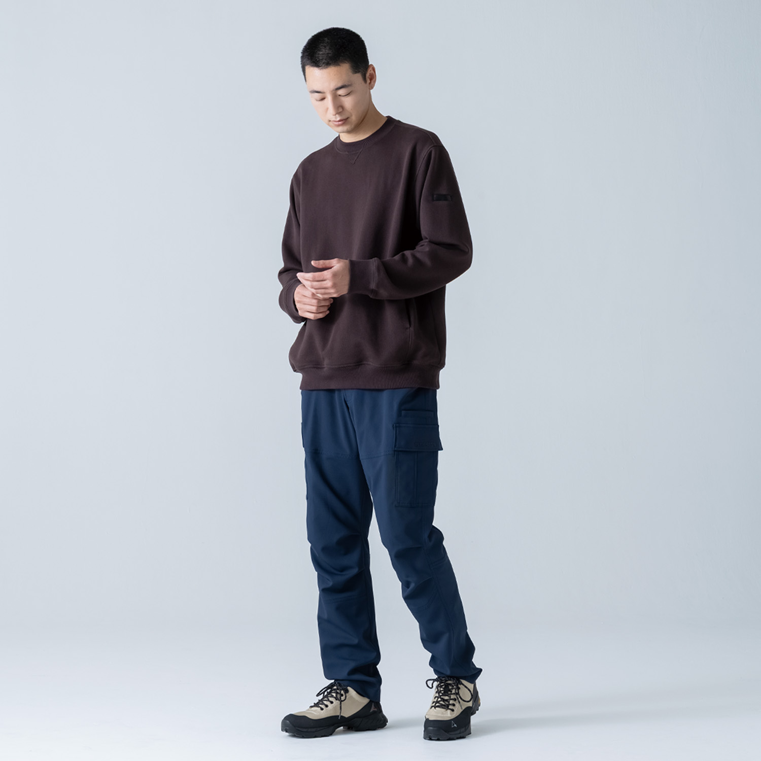 TSデザイン 8454 スラックス 男性モデル着用画像