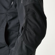 肘当て二重使い+肘部分立体仕様