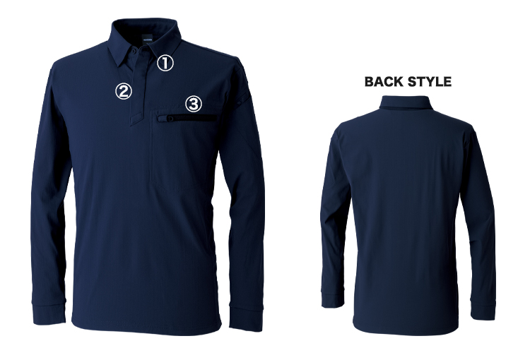 TS DESIGNのおしゃれなTS DEOドライポロ 商品詳細