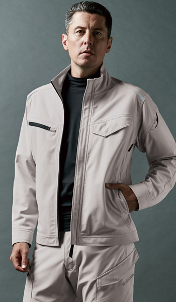 TS DESIGNのTS DEOドライモックネックシャツ