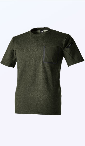 TS DESIGNの秋冬・オールシーズン作業Tシャツ08-8655