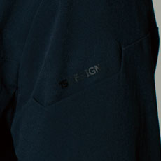 左袖部分マルチスリーブポケット仕様(ブラック転写プリント)