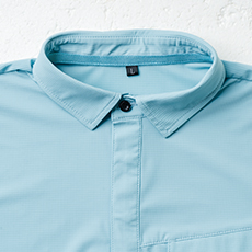 台襟仕様、襟共生地