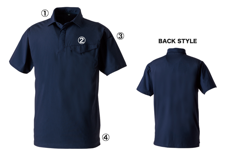 桑和 049551 半袖ポロ