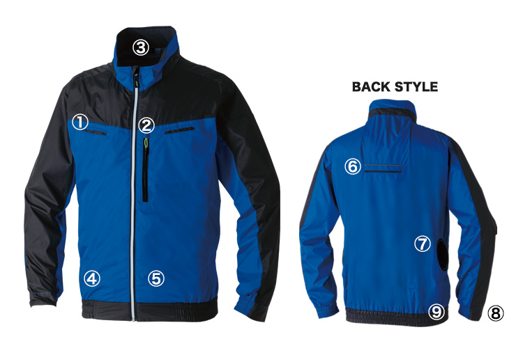 xe98029 空調服® 詳細