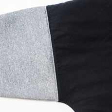 デザイン性と機能性を持たせた異素材使い