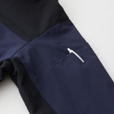 袖ペン差しポケット