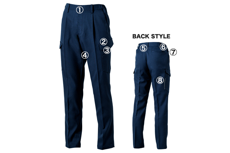 桑和 エコストレッチカーゴパンツ 952208 商品詳細