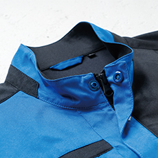 隠しドットボタン付き前立て