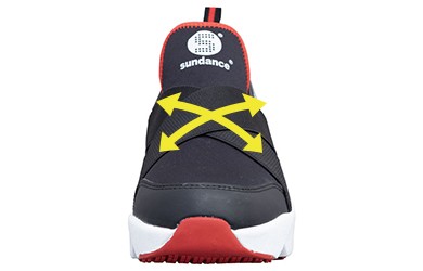 サンダンス クロスバンドセーフティースニーカー クロスバンド