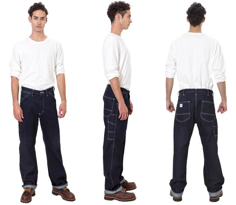 Lee WORKWEARシリーズ lwp66001 全身スタイル画像