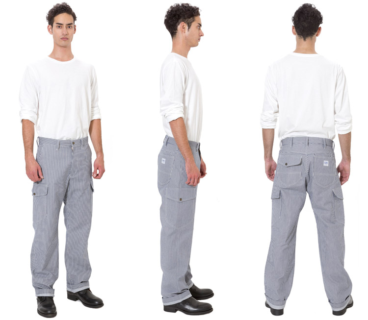 Lee WORKWEARシリーズ lwp66002 全身スタイル画像