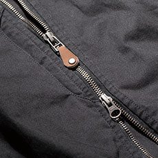 ダブルファスナー