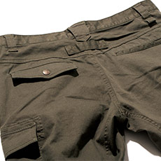 両後ポケット(左フラップ付き)