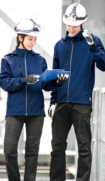 秋冬用]TULTEX 裏フリース防風ジャケット(61-10312) | アイトス