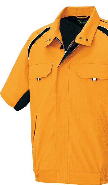 アイトス エコワーカークール 半袖ブルゾン 1732