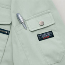 左袖ペンさしポケット