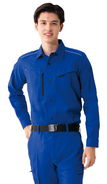 アイトス 半袖ストレッチブルゾン 3335