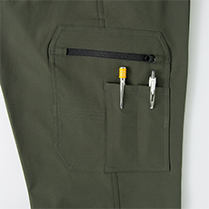 4121 軽量ストレッチカーゴパンツ ペン差し付ポケット