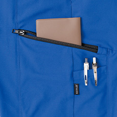 右側面ファスナーポケット