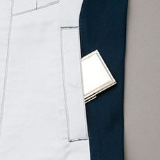 ドットボタン付ポケット