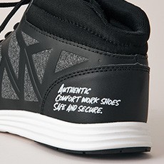 アイトス 安全靴 TULTEX AZ-51666 かかとの内部に高反発EVAを搭載