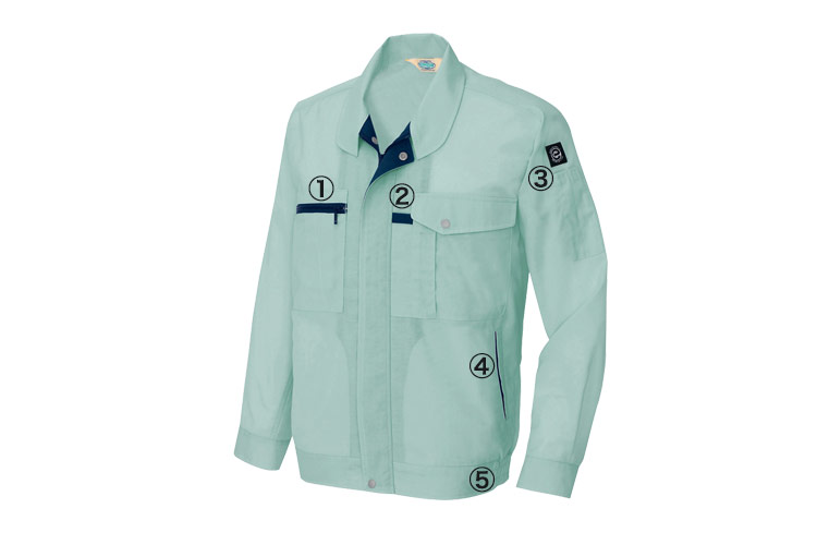 アイトス 長袖ブルゾン 5360 商品詳細