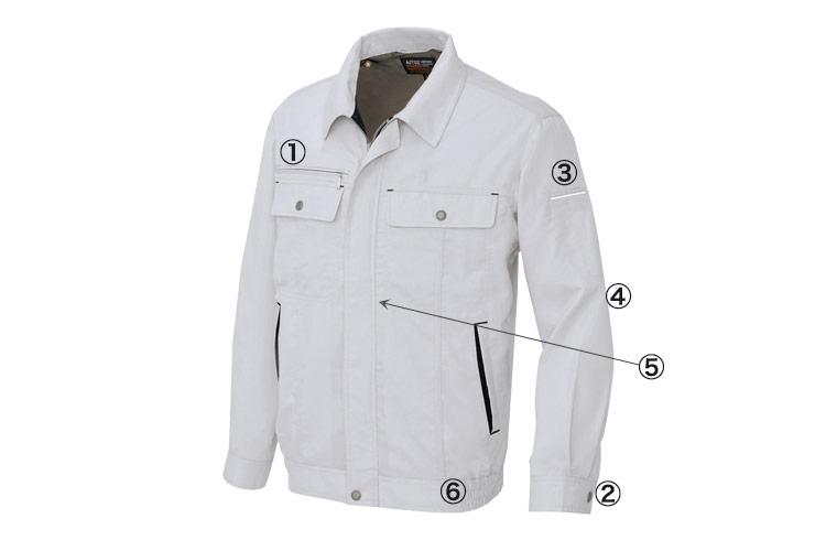 アイトス 長袖ブルゾン 5560 商品詳細