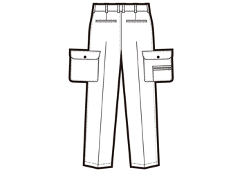 バックスタイル画像