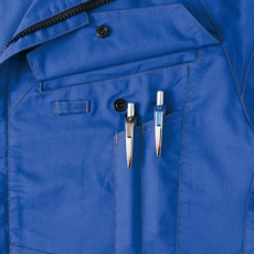 左胸下ツインペン差し