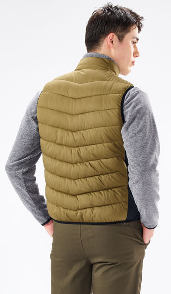 アイトス　襟付き防風ヒーターベスト 8310