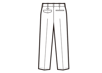 バックスタイル画像