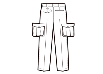 バックスタイル画像