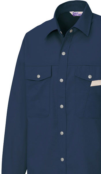 綿100%長袖シャツ 965