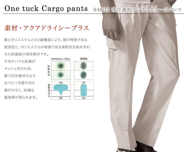 01-84802 カーゴパンツ おすすめポイント