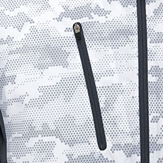 右胸ファスナー付きポケット