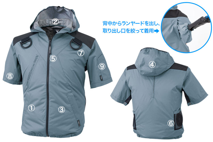 xe98105 空調服® 詳細